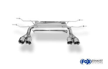 Endschalldämpfer quer Ausgang rechts/links - 2x76 Typ 25 rechts/links passend für: Mazda MX5 ND